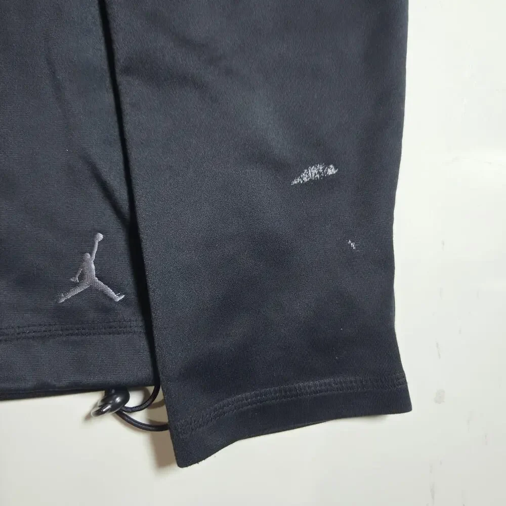 Nike Jordan Pullover Mens Medium Black Dri-FIT 1/4 Zip Training Top Athletic